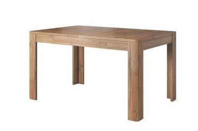 Arte Tulsa Extensible Dining Table In Grandson Oak - W1420-2220mm X H770mm X D900mm
