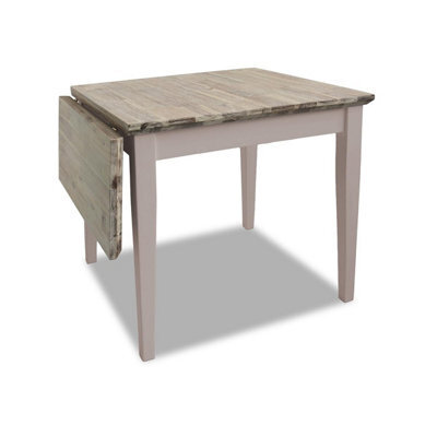 Statement Furniture Florence Square Extendable Kitchen Dining Table In Truffle - image 1