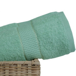 Casabella Towels Luxury 4 Pack Bath Sheets 100% Cotton Super Soft Quick Dry Highly Absorbent Bathroom Towels Seafoam - thumbnail 4