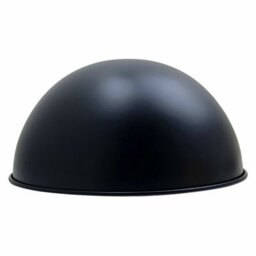 21Cm Black Round Lamp Shade Replacement Ceiling Light Shade Home Decor Light Fixtures - thumbnail 1