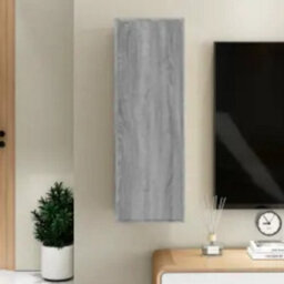 Berkfield Tv Cabinet Grey Sonoma 30.5X30X90 Cm Engineered Wood - thumbnail 1