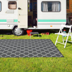 Homeart Outdoor Rugs Easy Cleaning Area Rugs For Balcony,garden,picnic,uv Weather Resistant Anthracite Cream 120X170Cm - thumbnail 3