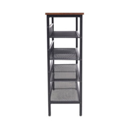 Thehotsale 5-Tier Mesh Shelves Freestanding Shoe Rack 85.5Cm H - thumbnail 5