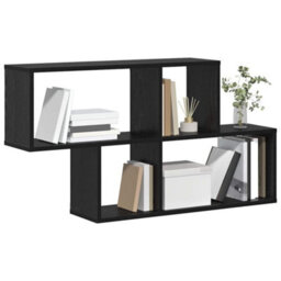 Walplus Wall Shelf Other Black Oak 100 X 20 X 53 Cm Engineered Wood - thumbnail 3