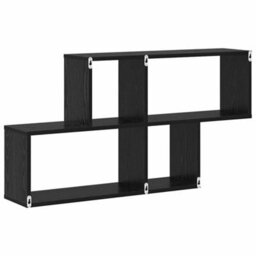 Walplus Wall Shelf Other Black Oak 100 X 20 X 53 Cm Engineered Wood - thumbnail 7