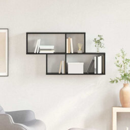 Walplus Wall Shelf Other Black Oak 100 X 20 X 53 Cm Engineered Wood - thumbnail 4