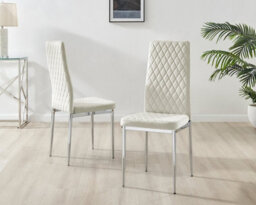 Furniturebox Uk 6X Milan Grey Hatched Velvet Dining Chairs Black Legs - thumbnail 2