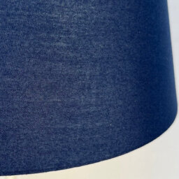 K Living Navy Tapered Drum Shade For Ceiling And Table Lamp 10 Inch Shade - thumbnail 6