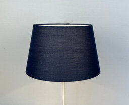 K Living Navy Tapered Drum Shade For Ceiling And Table Lamp 10 Inch Shade - thumbnail 5