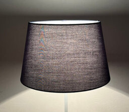 K Living Navy Tapered Drum Shade For Ceiling And Table Lamp 10 Inch Shade - thumbnail 7