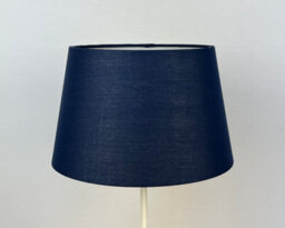 K Living Navy Tapered Drum Shade For Ceiling And Table Lamp 10 Inch Shade - thumbnail 4