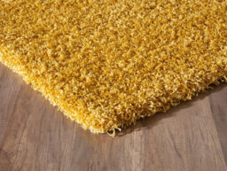 Smart Living Shaggy Soft Thick Area Rug, Living Room Carpet, Kitchen Floor, Bedroom Soft Rugs 120Cm X 170Cm - Ochre - thumbnail 2