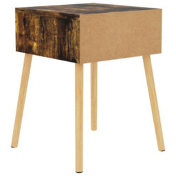 Vidaxl Bedside Cabinet Smoked Oak 40X40X56 Cm Engineered Wood - thumbnail 5