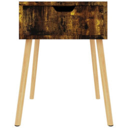 Vidaxl Bedside Cabinet Smoked Oak 40X40X56 Cm Engineered Wood - thumbnail 3