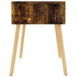 Vidaxl Bedside Cabinet Smoked Oak 40X40X56 Cm Engineered Wood - thumbnail 4