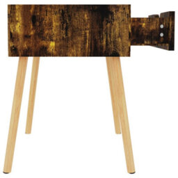 Vidaxl Bedside Cabinet Smoked Oak 40X40X56 Cm Engineered Wood - thumbnail 7