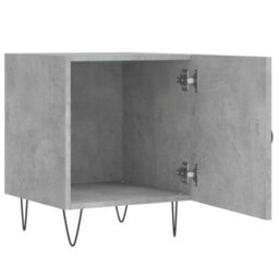 Berkfield Bedside Cabinets 2 Pcs Concrete Grey 40X40X50 Cm Engineered Wood - thumbnail 8