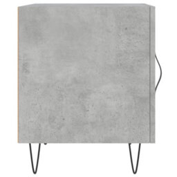 Berkfield Bedside Cabinets 2 Pcs Concrete Grey 40X40X50 Cm Engineered Wood - thumbnail 7