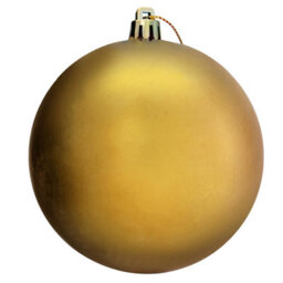 Christmas Tree World 10Cm Gold Bauble Set Shiny/matt (40 Pc) - thumbnail 6