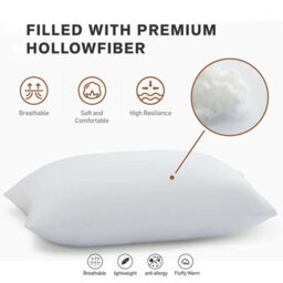 Bedlooms Emerald Free Plain Brushed Microfiber Pillowcase 50Cm X 75Cm, Soft Hypoallergenic Sofa Pillow And Bed Pillow, Set Of 2 - thumbnail 5