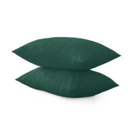 Bedlooms Emerald Free Plain Brushed Microfiber Pillowcase 50Cm X 75Cm, Soft Hypoallergenic Sofa Pillow And Bed Pillow, Set Of 2 - thumbnail 1