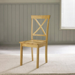 Furniturebox Set Of 2 Dining Chairs - Millford Solid Wood Farmhouse Dining Chairs - Solid Wood Dining Chairs - Kitchen Dining Room Chairs - thumbnail 3