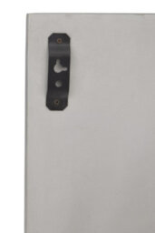 Orsina Suar Wall Mirror, Grey, Wood, Wood - thumbnail 9