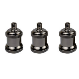 E27 Metal Lamp Holder Durable Screw Bulb Socket For  For Chandeliers, Ceiling Lamps, Wall Lamps,pendant Lamps,lighting - thumbnail 1