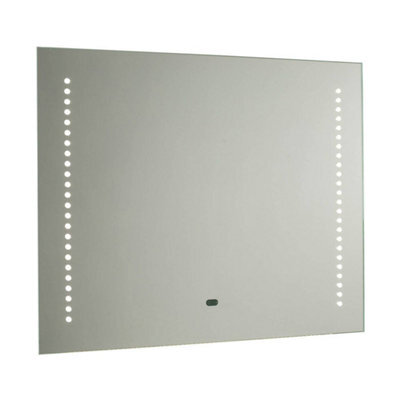 Luminosa Lighting Luminosa Rift Light Illuminated Bathroom Mirrors Silver, Mirrored Glass Ip44
