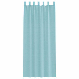 Berkfield Durable Voile Curtains With Rod Pockets 2 Pcs Turquoise - thumbnail 4