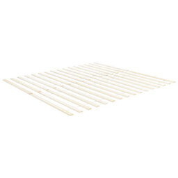 Beliani Bed Pine Wood Mayenne 160 X 200 Cm (Eu King Size) White - thumbnail 6