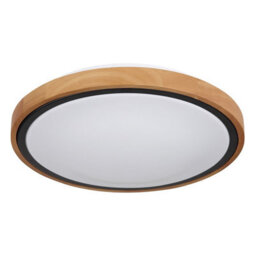 Luminosa Lighting Luminosa Bruno 31Cm Outdoor Decorative Flush Matt Black Led 3000-6000K - thumbnail 2