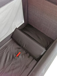 Babydan Foldable Travel Cot With Mattress & Carry Bag 120 X 60Cm - thumbnail 4