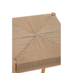 Orsina Comfortable Natural Wood Bar Stool, Intricately Handwoven  Counter Stool, Easy To Maintain Lounge Stool - thumbnail 8
