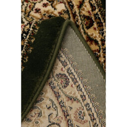 Melrose Classic Traditional Green Vintage Round Rug 133X133Cm - thumbnail 3