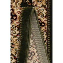 Melrose Classic Traditional Green Vintage Round Rug 133X133Cm - thumbnail 2