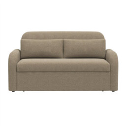 Noma 2-Seater Boucle Sofa Bed - Modern Pull-Out Bed With Cushions For Living Room / Guest Room - Bed: 149Cm (W) 190Cm (L) - Taupe - thumbnail 5