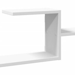 Berkfield Wall Shelf White 104X15X49 Cm Engineered Wood - thumbnail 8
