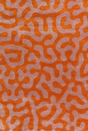 The Rugs Joli Orange And Pink Abstract Doodle Rug Soft Dense Pile Easy To Clean And Pet Friendly For Living Rooms And Bedrooms - thumbnail 2