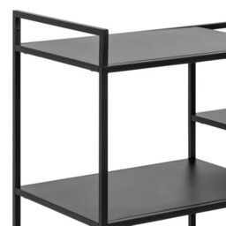 Furniture To Go Newcastle Serving Trolley In Matt Black - thumbnail 7