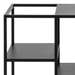 Furniture To Go Newcastle Serving Trolley In Matt Black - thumbnail 8