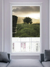 Lister Cartwright Field Design Blackout Roller Blinds Child Safety Included Beautiful Design, 120 X 140 Cm - thumbnail 2