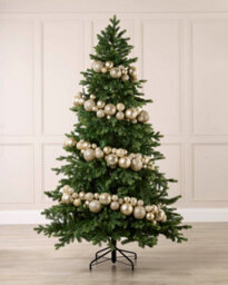 Werchristmas Latte Christmas Bauble Garland 9 Ft Decoration - thumbnail 2