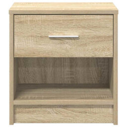 Walplus Bedside Cabinets 2 Pcs With Drawer Sonoma Oak 39X28X41 Cm - thumbnail 4