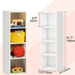 Cube Storage Bookcase Unit Shelf Home Office Organiser Display Box Shelving - thumbnail 2