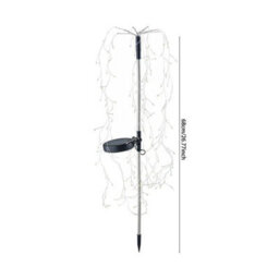 200 Led Solar Power  Garden Path Light - thumbnail 2