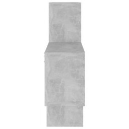 Berkfield Car-Shaped Wall Shelf Concrete Grey 82X15X51 Cm Engineered Wood - thumbnail 4