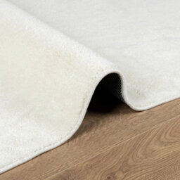 Berkfield Rug Oviedo Short Pile Cream 140X200 Cm - thumbnail 4