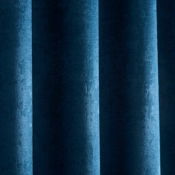 Fusion Strata Teal Triple-Woven Dimout Eyelet Curtains - thumbnail 3