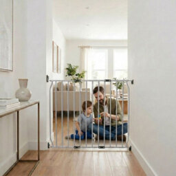 Safetots Extra Tall Screw Fit Metal Baby Gate, Grey, 70Cm - 80Cm - thumbnail 6